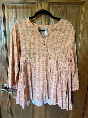 Miss Nikky Long Sleeve Blouse -Size M